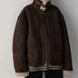 Winter Thickened All-in-one Turn-downstand-up Collar Coat